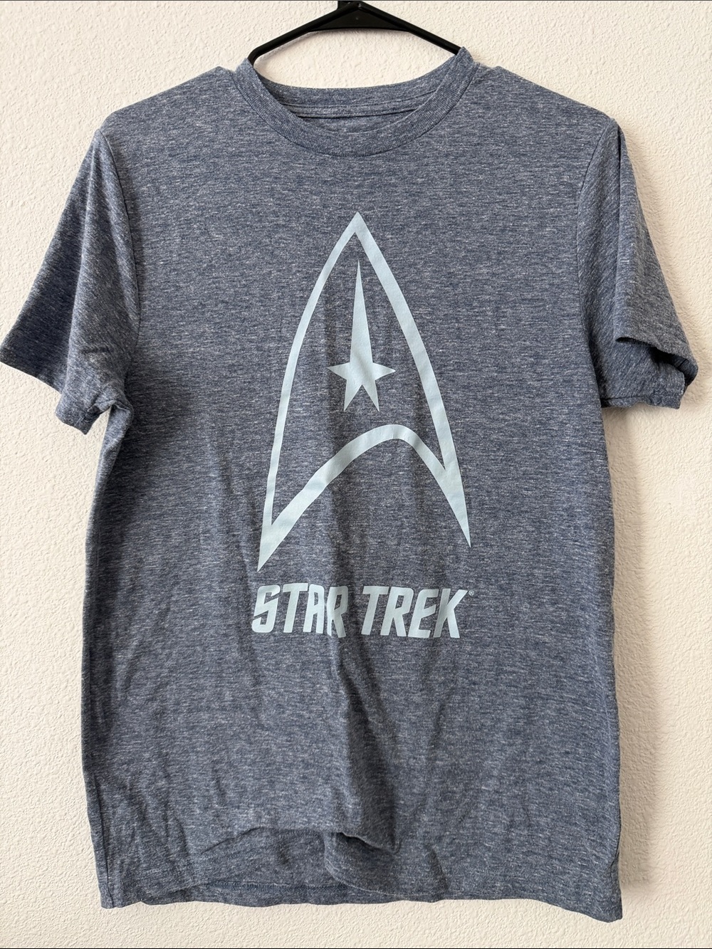 Star Trek Men's Short Sleeve Tee in Heather Gray